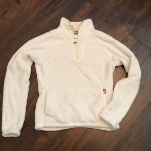 The North Face women’s furry quarter zip pullover